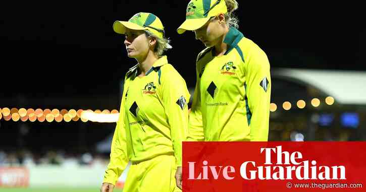 Australia v India: first women’s T20 international – live!