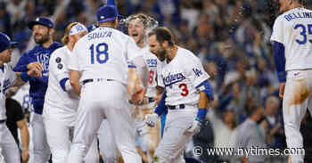 Dodgers Will Face Rival Giants in Division Series