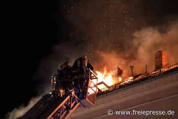 Vier Verletzte nach Feuer in Frankenberg - Freie Presse