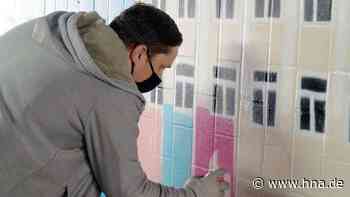 Bernd Binder verschönert die Hersfelder Unterführung mit Graffiti - HNA.de