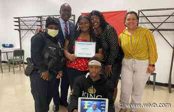 Des Oliver pays it forward at Ferry-Grider, awarding scholarship to South Park student