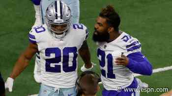 Cowboys' Ezekiel Elliott-Tony Pollard duo thriving during three-game win streak