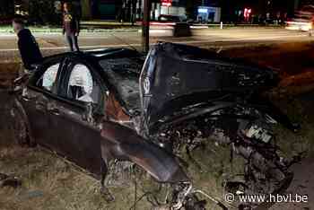 Lommelaar (18) zwaargewond na klap tegen rotonde Kristalpark (Lommel) - Het Belang van Limburg Mobile - Het Belang van Limburg