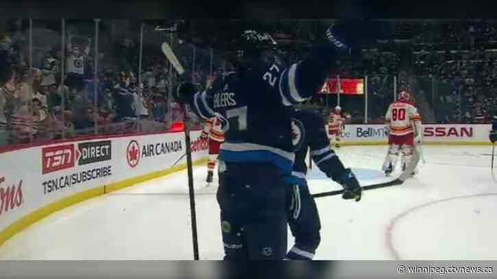 Nikolaj Ehlers scores twice to lift Jets over Flames 3-2 in NHL pre-season action