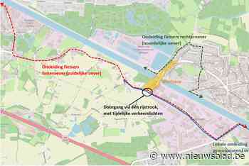 Brug over Albertkanaal in Jozef Simonslaan maand afgesloten
