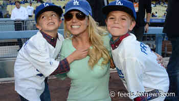 Britney Spears' teenage sons are all grown up in rare set of photos