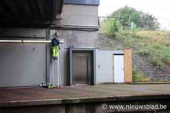Opnieuw met lift naar perrons van station Mortsel-Oude God