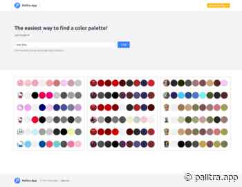 Palitra App - The easiest way to find a color palette