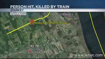 Yates County Sheriff: Man with hearing impairment dead after being hit by train in Starkey