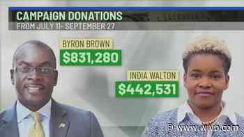 Byron Brown campaign donations nearly double India Walton's since primary