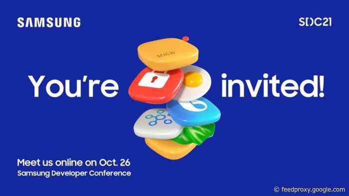 Samsung Developer Conference 2021 starts 26th of October
