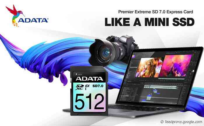 ADATA Premier Extreme SDXC SD 7.0 Express Card storage