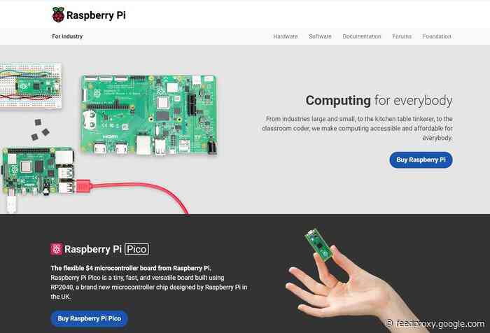 New Raspberry Pi .com website launches