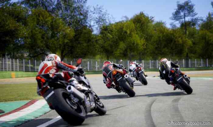 Ride 4 PS5 vs Xbox X motorcycle racing game photorealistic graphics compared