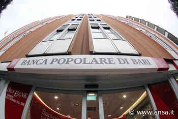 Pop.Bari: banca non sarà responsabile civile in processo - Agenzia ANSA
