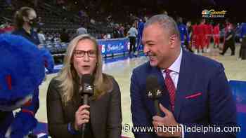 Kate Scott Kicks Off Tenure as Sixers' New Play-By-Play Broadcaster - NBC 10 Philadelphia