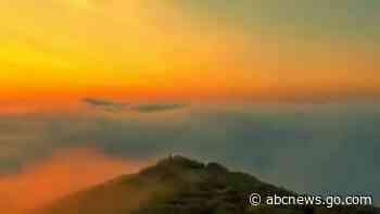 WATCH:  Captivating time-lapse footage shows mist gliding over Bay Area park