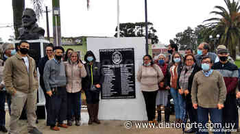 Acto de inauguración del busto a Aparicio Saravia en Vichadero - Diario NORTE