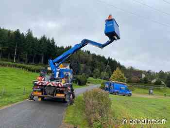 Vosges - Enedis mène un gros chantier de modernisation du réseau électrique - Epinal infos - Epinal Infos