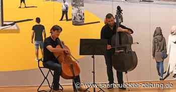 Plopp in der städtische Galerie Neunkirchen zur ausstellung urban Stories von Mona Breede - Saarbrücker Zeitung