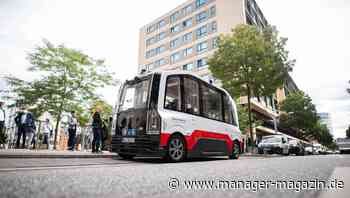 HEAT Shuttle beim ITS Weltkongress: Hamburg testet autonomen Kleinbus