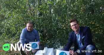 Stad Beringen laat zwerfvuil een week liggen: "Inwoners bewust maken van het probleem" - VRT NWS