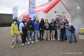 Help Brandwondenkids bezoekt Campus Het Spoor (Mol) - Gazet van Antwerpen Mobile - Gazet van Antwerpen
