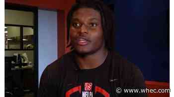 Aquinas grad, Los Angeles Ram Jamir Jones blocks punt on viral play