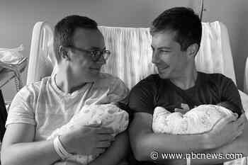 Pete Buttigieg opens up about raising his newborn kids