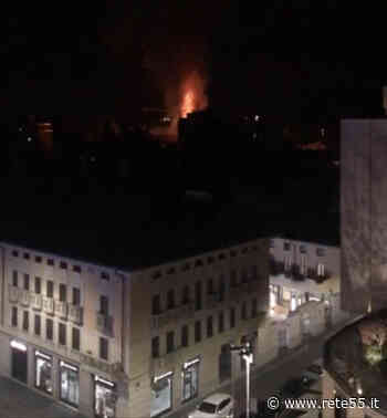 Gallarate, cantiere in fiamme - Rete55