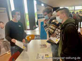 Alles außer Rechnen: Berufsorientierung in der „Bertha“ erstmals wieder in Präsenz - Siegener Zeitung