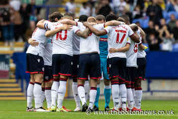 Bolton Wanderers' predicted line-up for Sheffield Wednesday League One clash