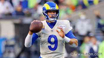 Matthew Stafford finds touch in second half vs. Seahawks