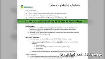 'We're in big trouble': COVID-19 pressures force pause on some medical tests in Saskatoon