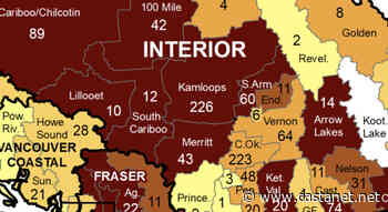 Kamloops region sees slight uptick in new COVID-19 cases - Kamloops News - Castanet.net