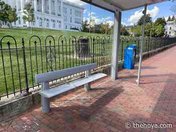 Unhoused People Experience Anti-Homeless Architecture in Georgetown - Georgetown University The Hoya