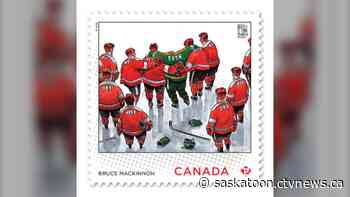 Canada Post issues stamp depicting cartoonist's poignant tribute to Humboldt Broncos bus crash