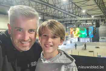 Noah Cnudde (11) draait zaterdag voor 4.000 mensen op verjaardagsfeest van zijn vader