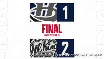 Oil Kings hand Hurricanes first loss of season Wednesday night - Lethbridge News Now