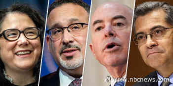 Latino members of Biden's Cabinet  defend policies on Covid, immigration