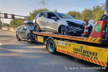 E313 gedeeltelijk afgesloten na ongeval