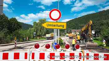 Baustellen in Hirsau: Brücke fertig - Jetzt folgt der zweite Bauabschnitt