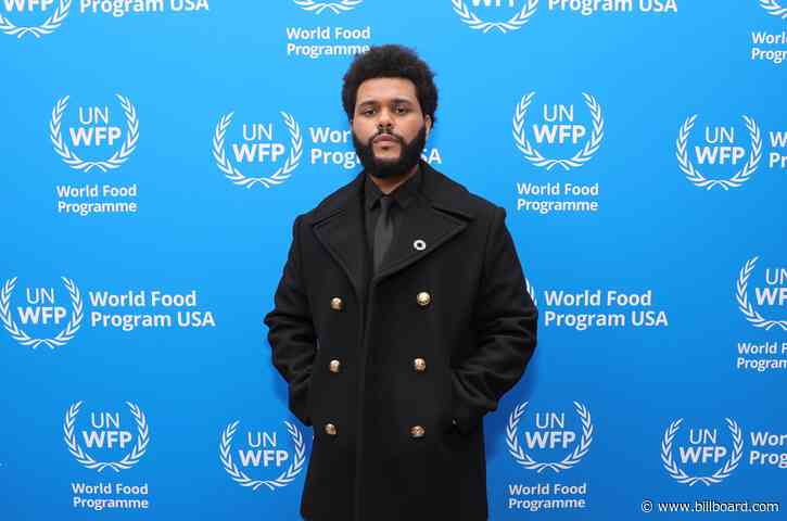 The Weeknd Named Goodwill Ambassador of United Nations World Food Programme