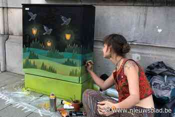 Nutskasten worden kunstwerkjes en leuren straatbeeld op