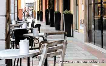 Tavolini sotto le stelle - Comune di Modena
