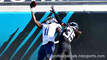 Julio Jones out, A.J. Brown in for Titans-Jaguars