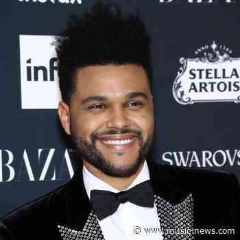 The Weeknd named Goodwill Ambassador for U.N. World Food Programme