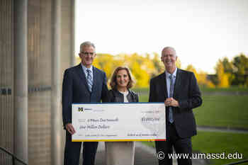 2021: UMass Dartmouth receives $1M gift from Robert and Jeanne Leduc to support community engagement - UMass Dartmouth