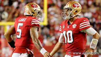 Lance gets start in place of injured Garoppolo