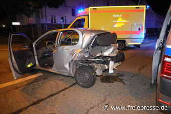 Kreuzungsunfall in Chemnitz: Toyota-Fahrerin schwerverletzt - Freie Presse